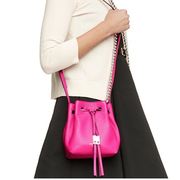 Kate Spade Grey Street Tiny Cooper Crossbody--  Bougainvillea Pink ✨🌸⭐️ - Picture 3 of 11